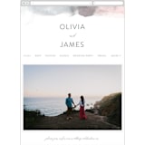 "Sea Froth" - Wedding Website in Blush by Creo Study - Guest Management