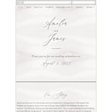 "Overjoyed" - Wedding Website in Taupe by Ana Sharpe - Guest Management