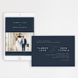 "Waltz" - Wedding Website in Nightfall by Jula Paper Co. - Match Your Stationery