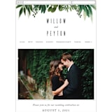 "Fresh Greens" - Wedding Website in Emerald by Susan Moyal - Guest Management