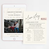 "A Storybook Wedding" - Wedding Website in Blush by Katy Shen - Match Your Stationery