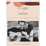 "Galeria" - Wedding Website in Autumn Desert by Kelly Schmidt - Mobile Layout