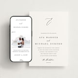 "Delicate" - Wedding Website in Obsidian by Jennifer Postorino - Match Your Stationery