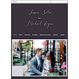 "Right Side" - Wedding Website in Blackberry by Susan Brown - Mobile Layout