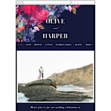 "Georgia" - Wedding Website in Navy by Lori Wemple - Mobile Layout