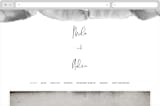 "Moxie" - Wedding Website in Ink by Design Lotus - Desktop Design