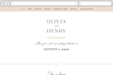 "Timeless Love" - Wedding Website in Blush by Carolyn MacLaren - Desktop Design
