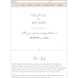 "Timeless Love" - Wedding Website in Blush by Carolyn MacLaren - Guest Management