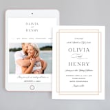 "Timeless Love" - Wedding Website in Blush by Carolyn MacLaren - Match Your Stationery