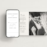 "Classically Us" - Wedding Website in Cotton by Simona Camp - Match Your Stationery