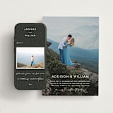 "As if a Dream" - Wedding Website in Cloud by Pine Street Creative - Match Your Stationery