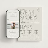 "Hayes" - Wedding Website in Forest by Blustery August - Match Your Stationery