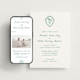 "Palm Tree Crest" - Wedding Website in Palm by Erika Firm - Match Your Stationery