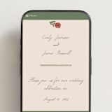 "Wedding Tapestry" - Wedding Website in Coral Fern by Chris Griffith - Mobile Layout