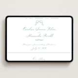 "Royalty" - Wedding Website in Capri by Creo Study - Desktop Design
