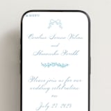 "Royalty" - Wedding Website in Capri by Creo Study - Mobile Layout