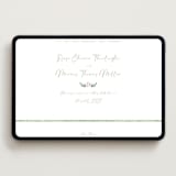"Tropical Dreams" - Wedding Website in Jungle by Petra Kern - Desktop Design