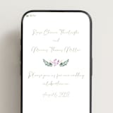 "Tropical Dreams" - Wedding Website in Jungle by Petra Kern - Mobile Layout