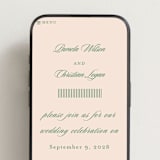 "Scripted" - Wedding Website in Emerald by Creo Study - Mobile Layout