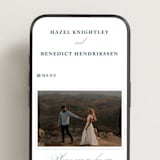"melihrolo" - Wedding Website in Powder Blue by chocomocacino - Mobile Layout