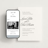 "Sophistique" - Wedding Website in Linen by Cindy Reynolds - Match Your Stationery