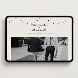 "simple monogram" - Wedding Website in Lace by Cass Loh - Desktop Design