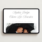 "Beautiful Day" - Wedding Website in Graphite by Leah Bisch - Desktop Design
