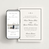 "Timeless Together" - Wedding Website in Tuxedo by Carolyn MacLaren - Match Your Stationery