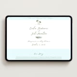 "Alento" - Wedding Website in Celeste by Pati Cascino - Desktop Design