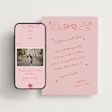 "The Bird Song" - Wedding Website in Peach by Helena Vitto - Match Your Stationery