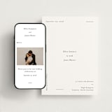 "Tuscany" - Wedding Website in Ink by Blustery August - Match Your Stationery