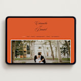 "Bold and Demure" - Wedding Website in Amaro by Claire - Desktop Design
