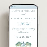 "Going to the Chapel" - Wedding Website in Meadow by Paper Sun Studio - Mobile Layout
