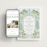 "Going to the Chapel" - Wedding Website in Meadow by Paper Sun Studio - Match Your Stationery