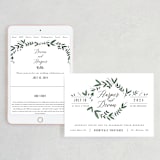 "Floral Wreath" - Wedding Website in Fresh by Kelly Schmidt - Match Your Stationery