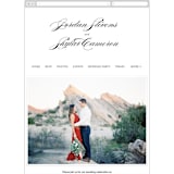"Waltz" - Wedding Website in Tuxedo by Lori Wemple - Guest Management