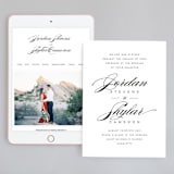 "Waltz" - Wedding Website in Tuxedo by Lori Wemple - Match Your Stationery