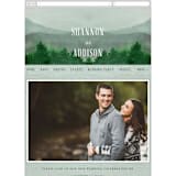"Adventure Awaits" - Wedding Website in Smoke by Elly - Guest Management