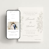 "Idyllic" - Wedding Website in The Pearl by Design Lotus - Match Your Stationery