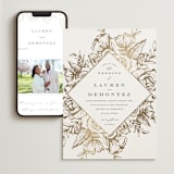 "Beautiful Bouquet" - Wedding Website in Cathedral by Jennifer Postorino - Match Your Stationery