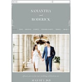 "Chic Wreath" - Wedding Website in Cloud by Kelly Schmidt - Guest Management