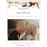 "rustic florals" - Wedding Website in Garden by Kate Ahn - Mobile Layout