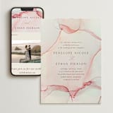 "opalescent" - Wedding Website in Chalcedony by Erin Deegan - Match Your Stationery
