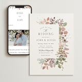 "Wesleyan Hill" - Wedding Website in Wildflower by Jennifer Wick - Match Your Stationery