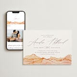 "Sandstone" - Wedding Website in Topaz by Erin Deegan - Match Your Stationery