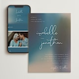 "Mystique" - Wedding Website in Ocean by Lisa McLean - Match Your Stationery