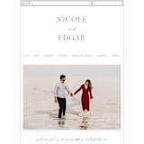 "Lavender fields" - Wedding Website in Lavender by Hooray Creative - Mobile Layout
