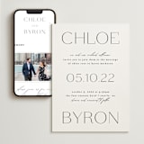 "chloe " - Wedding Website in Silk by Kelly Schmidt - Match Your Stationery