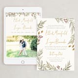 "Summer Love" - Wedding Website in Sunflower by Wildfield Paper Co - Match Your Stationery
