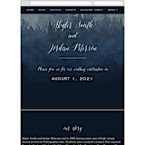 "Mountain Retreat" - Wedding Website in Evening Sky by Design Lotus - Guest Management